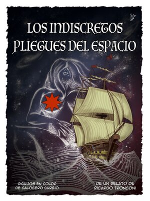 cover image of Los indiscretos pliegues del espacio--cómic en color y cuento